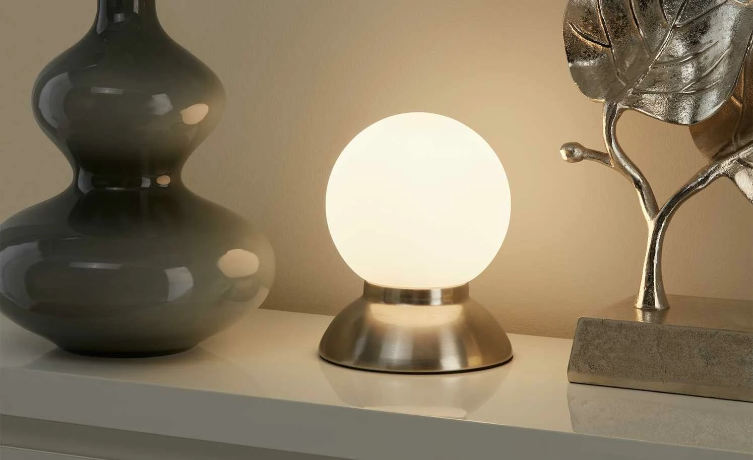 KHG Tischleuchte mit Touchdimmer – Bild 2