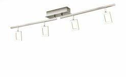 Paul Neuhaus LED-Deckenstrahler mit 4 quadratischen Spots