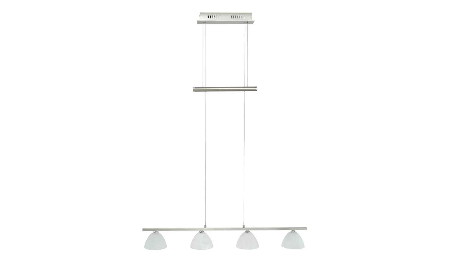 B-Leuchten LED-Pendelleuchte, 4-flammig, Nickel matt – Bild 3