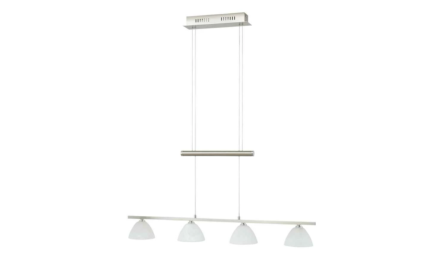 B-Leuchten LED-Pendelleuchte, 4-flammig, Nickel matt – Bild 4