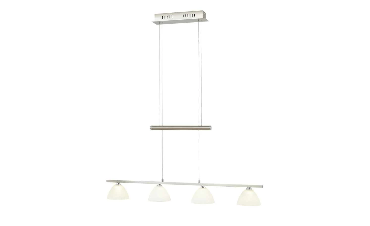 B-Leuchten LED-Pendelleuchte, 4-flammig, Nickel matt – Bild 5