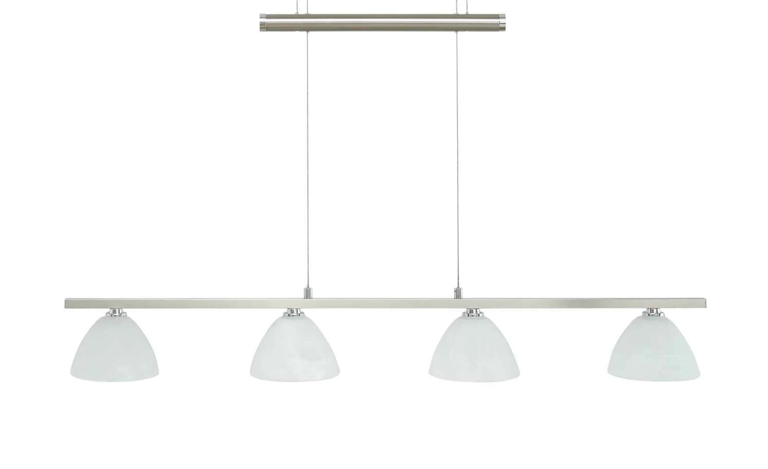 B-Leuchten LED-Pendelleuchte, 4-flammig, Nickel matt – Bild 2