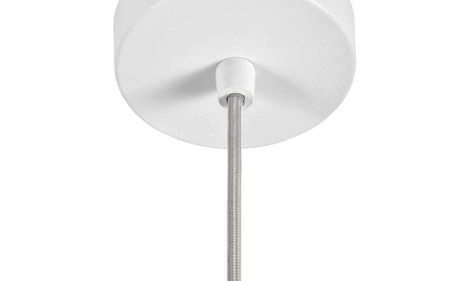 Pendelleuchte, 1-flammig, Metall/weiß – Bild 5