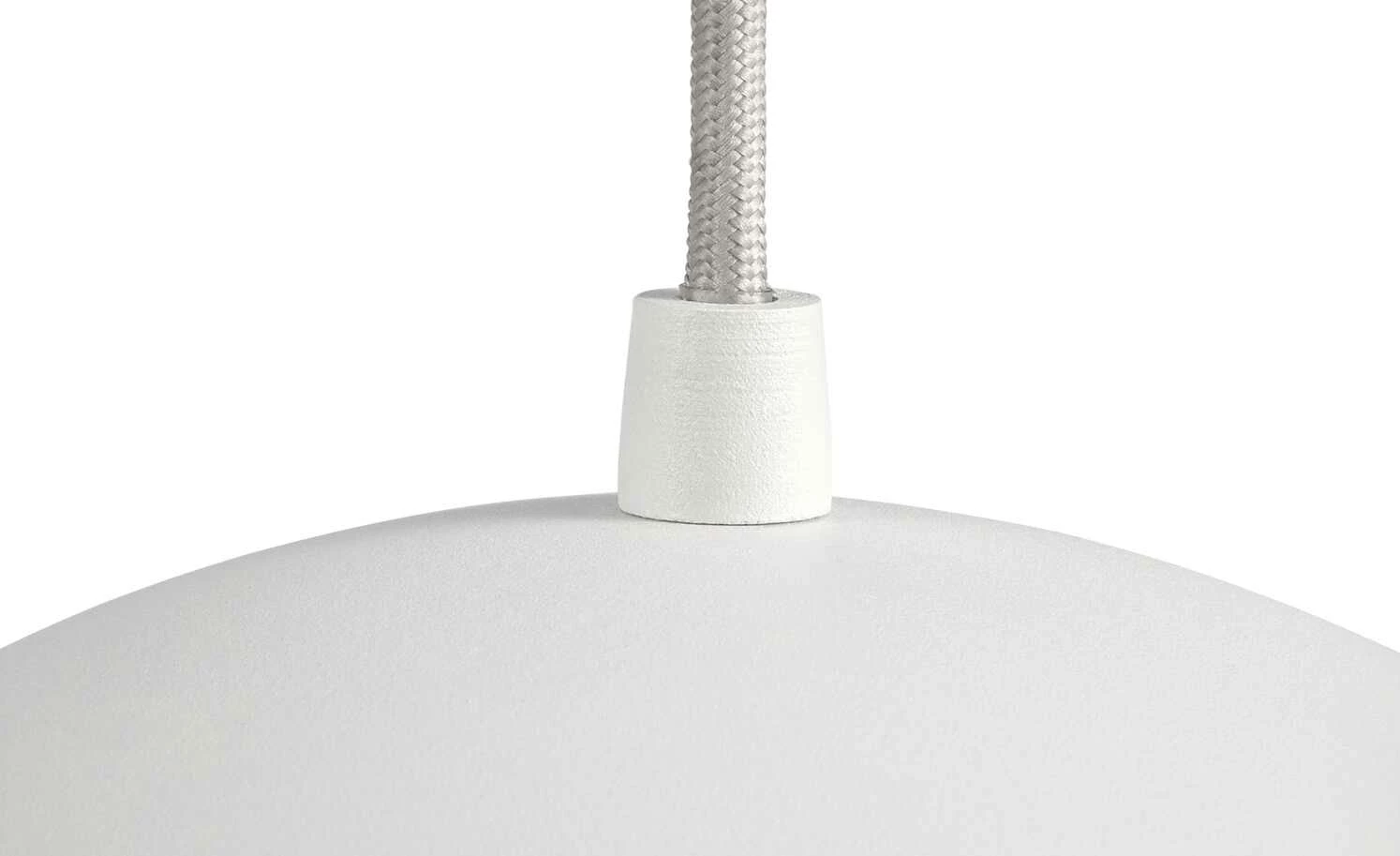 Pendelleuchte, 1-flammig, Metall/weiß – Bild 6