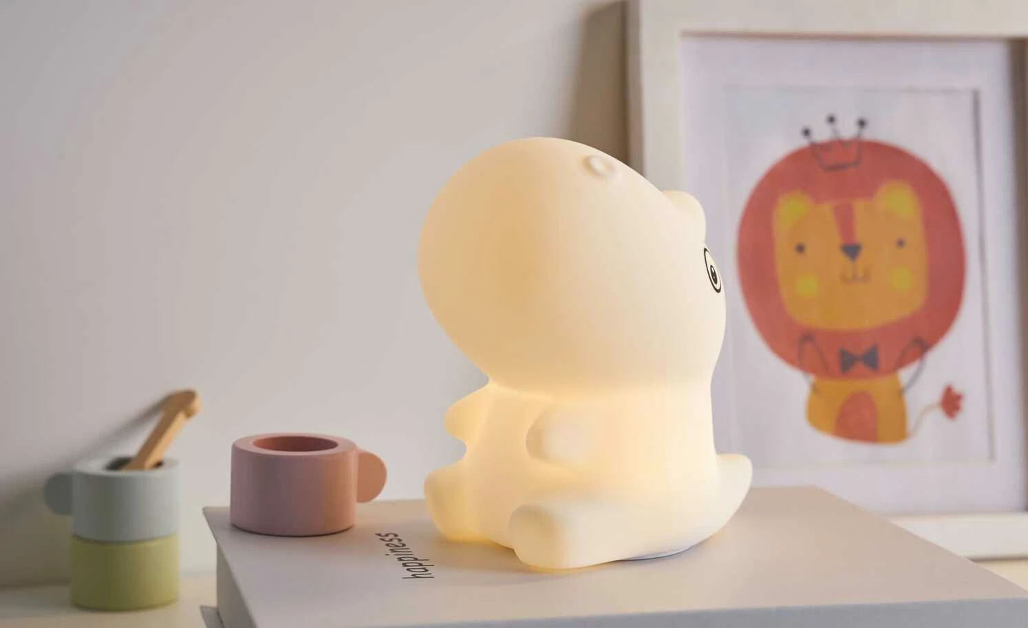 LED-Nachtlicht ´Dino´mit Farbwechsel – Bild 2