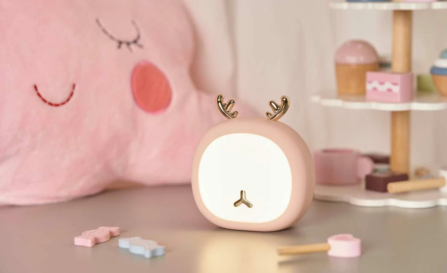 LED-Nachtlicht ´Hirsch ´mit Dimmer – Bild 2