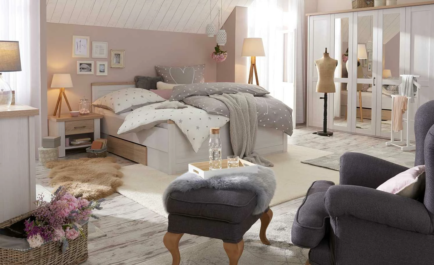 HOME STORY 3-Beinstehleuchte, 1-flammig – Bild 4