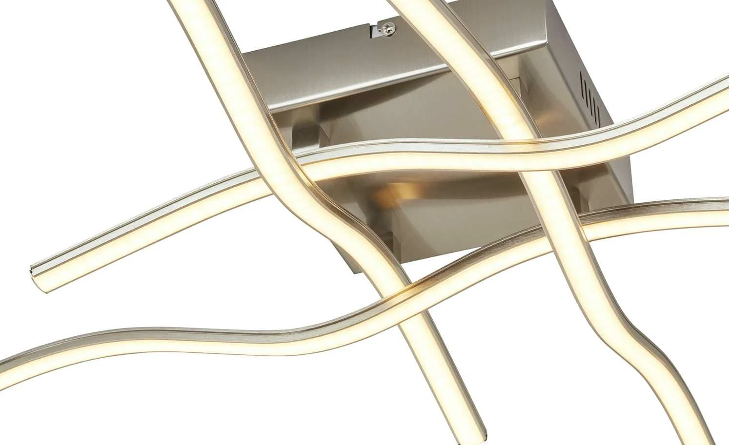 Paul Neuhaus LED-Deckenleuchte, 4-flammig, Nickel matt – Bild 3