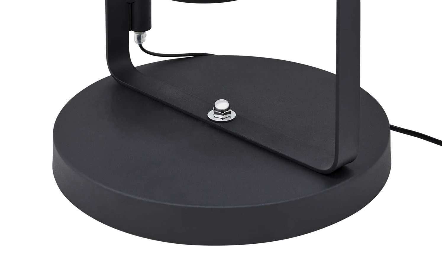 HOME STORY Retro-Stehleuchte, schwarz-gold – Bild 4