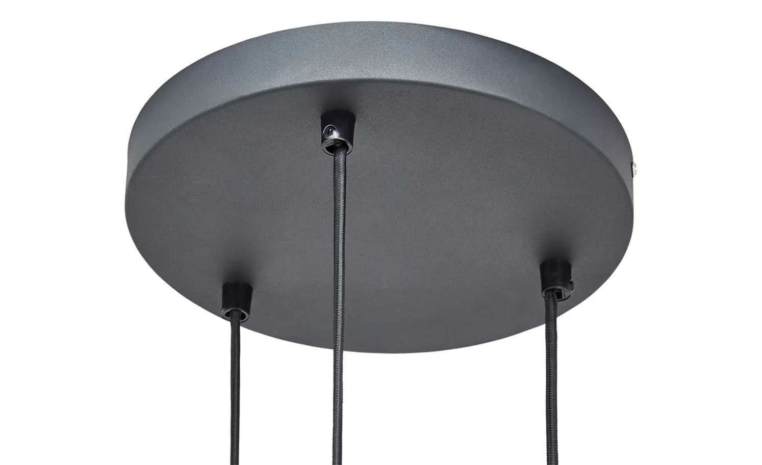 HOME STORY Retro-Pendelleuchte, 3-flammig schwarz – Bild 5