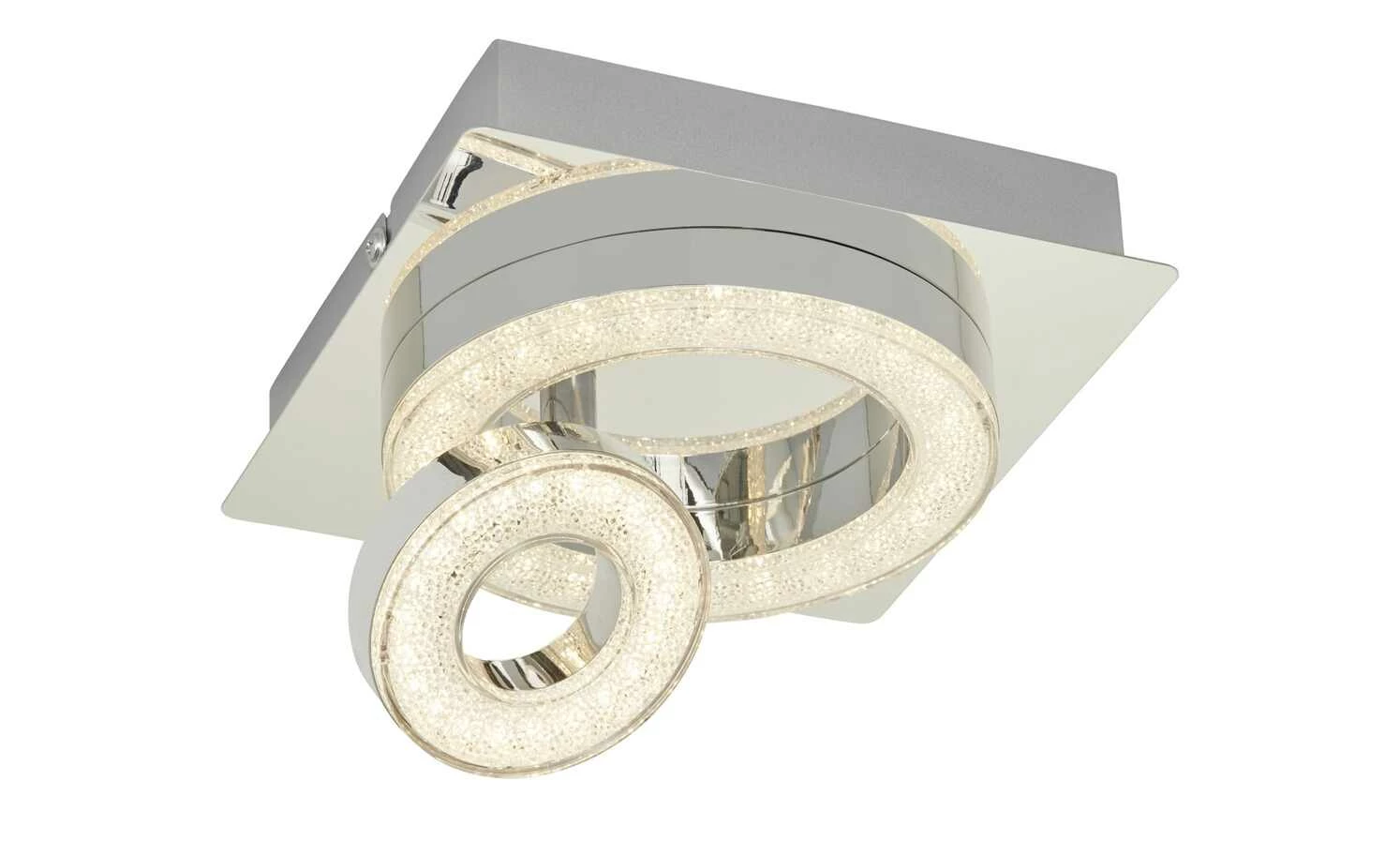 Paul Neuhaus LED-Deckenleuchte, 2-flammig, Kristall-optik – Bild 3