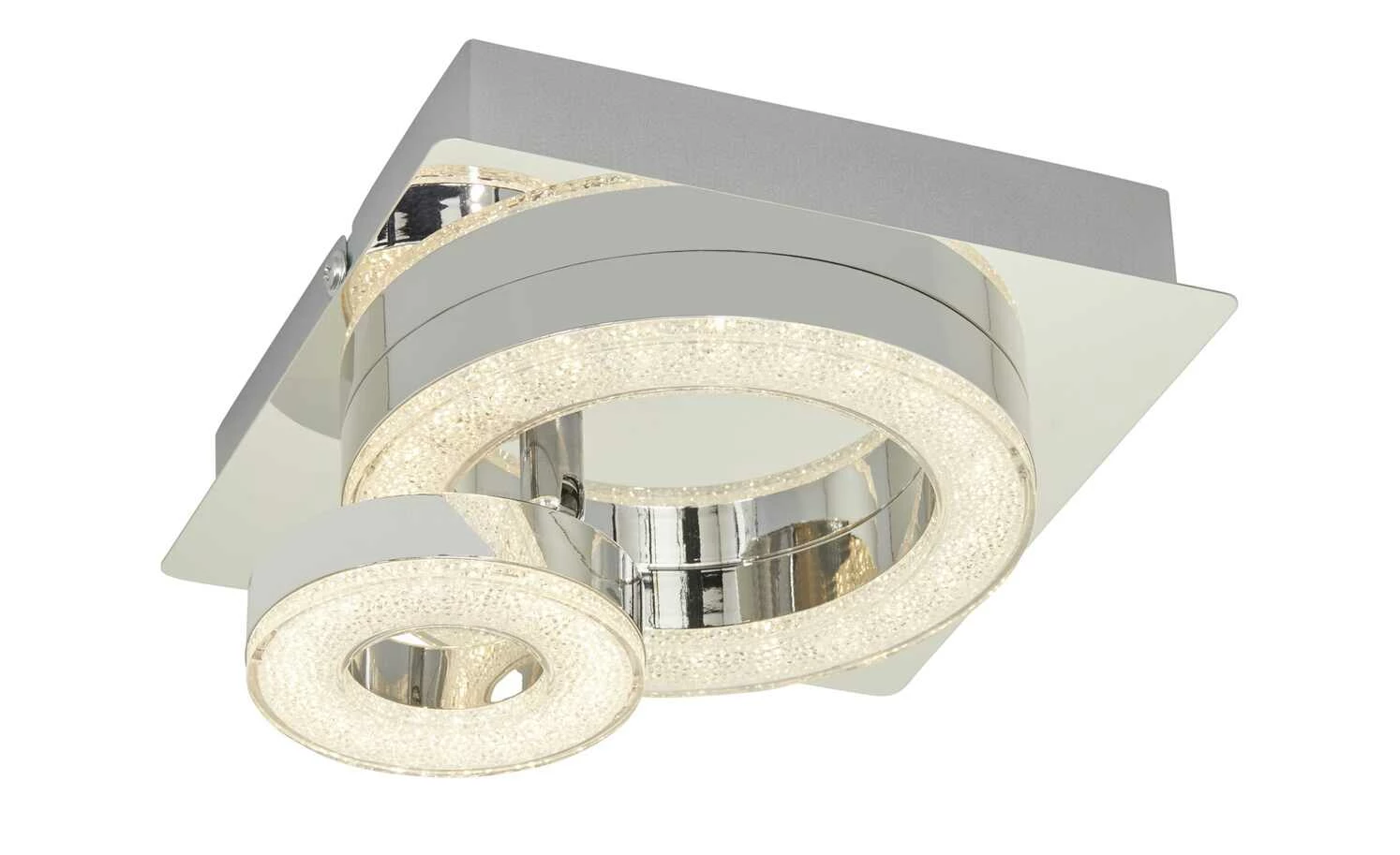 Paul Neuhaus LED-Deckenleuchte, 2-flammig, Kristall-optik – Bild 4