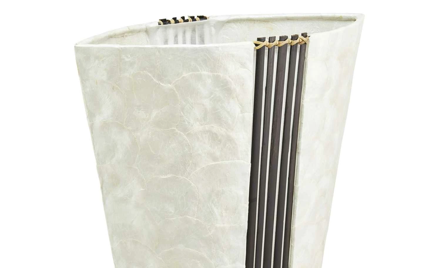 Paul Neuhaus Stehleuchte mit Muscheldekor – Bild 2