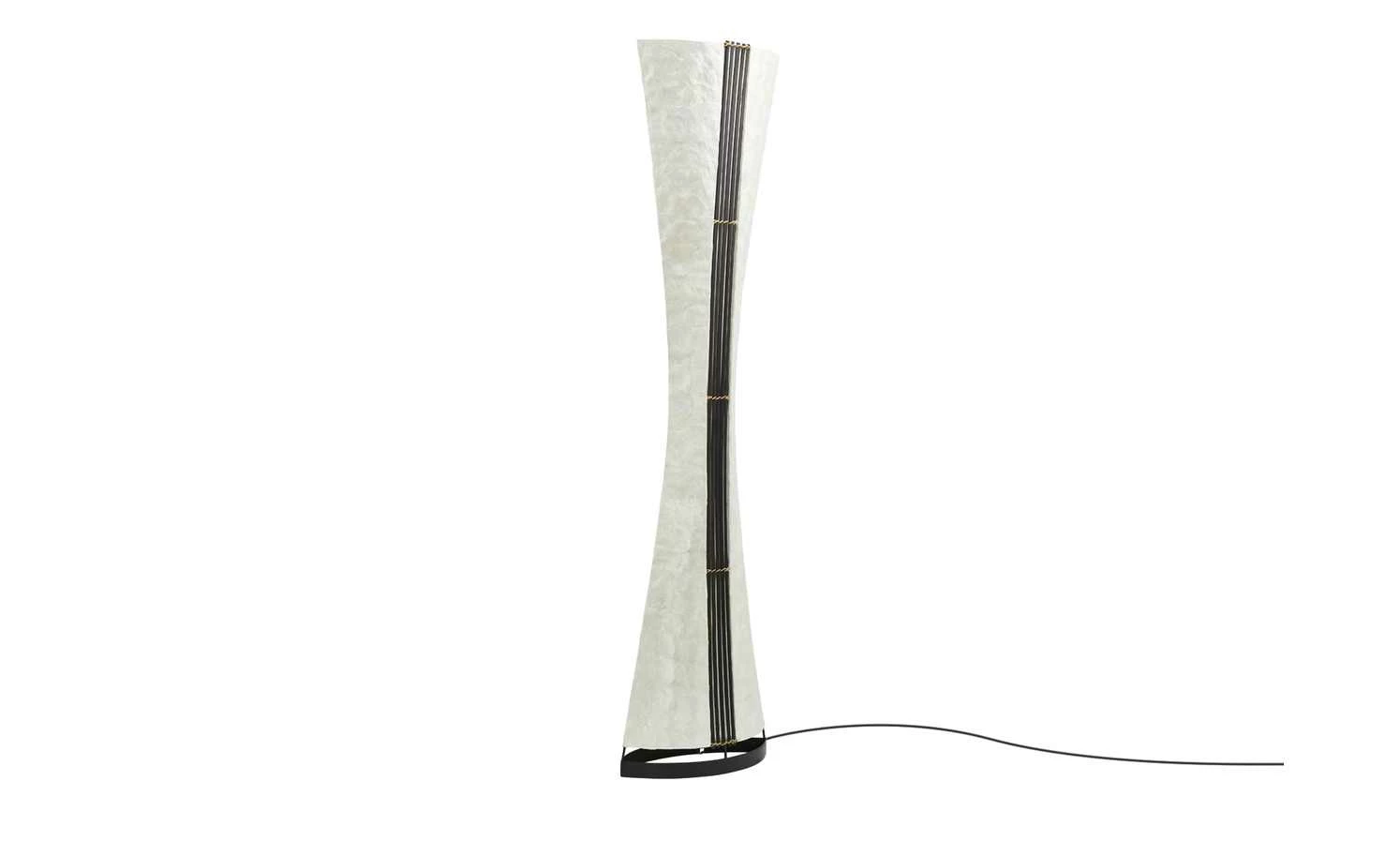 Paul Neuhaus Stehleuchte mit Muscheldekor – Bild 5