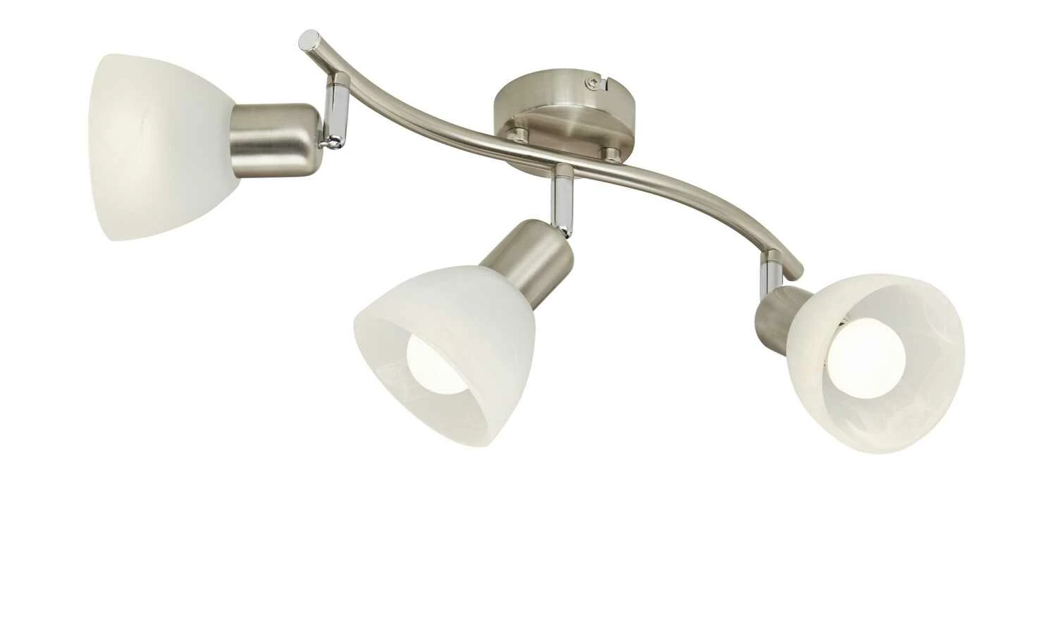 Deckenstrahler, 3-flammig, Nickel-matt – Bild 5