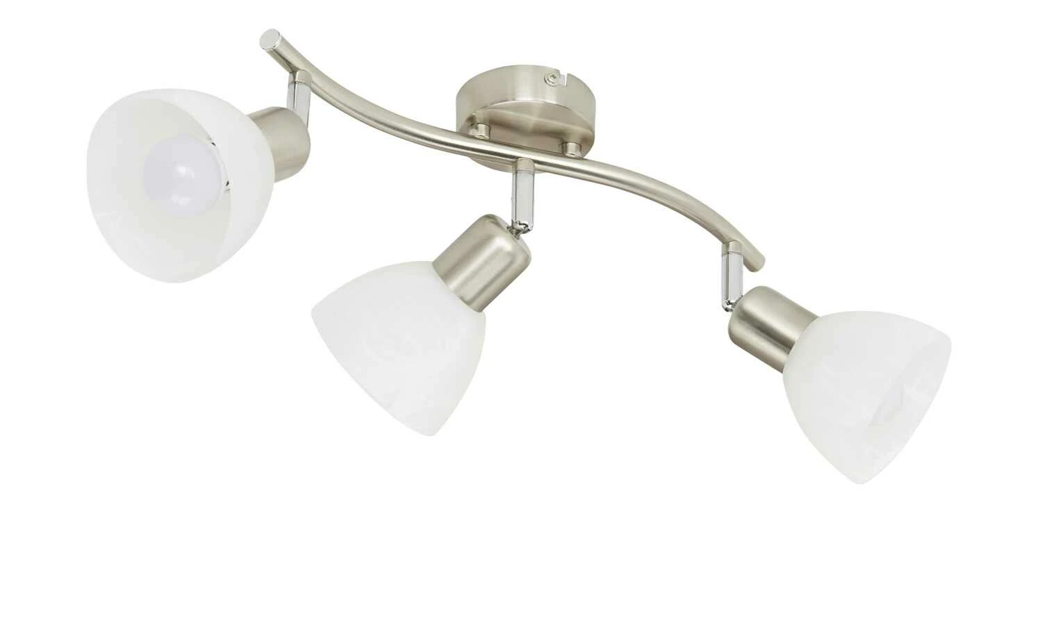 Deckenstrahler, 3-flammig, Nickel-matt – Bild 2