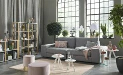 KHG Bogenleuchte, 1-flammig, Schirm weiß