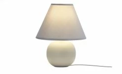 KHG Keramik-Tischleuchte, grau