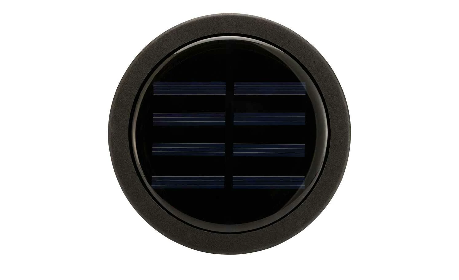 Solar-Tischleuchte, Laterne´ Rattan coffee – Bild 6