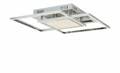 Meisterleuchten LED-Deckenleuchte, 4-flammig, Chrom