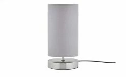 for friends Tischleuchte, 1-flammig, Stoffschirm grau