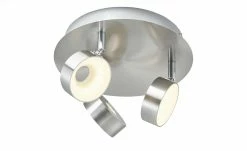 KHG LED-Spot, 3-flammig Nickel matt