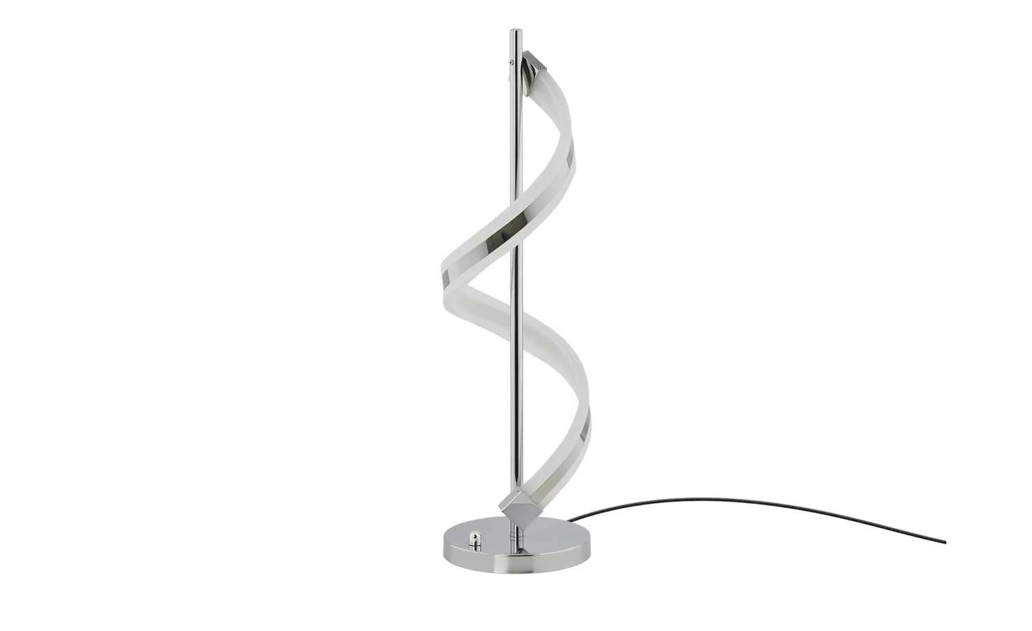 Trio LED-Tischleuchte, chrom, Acryl geschwungen – Bild 2