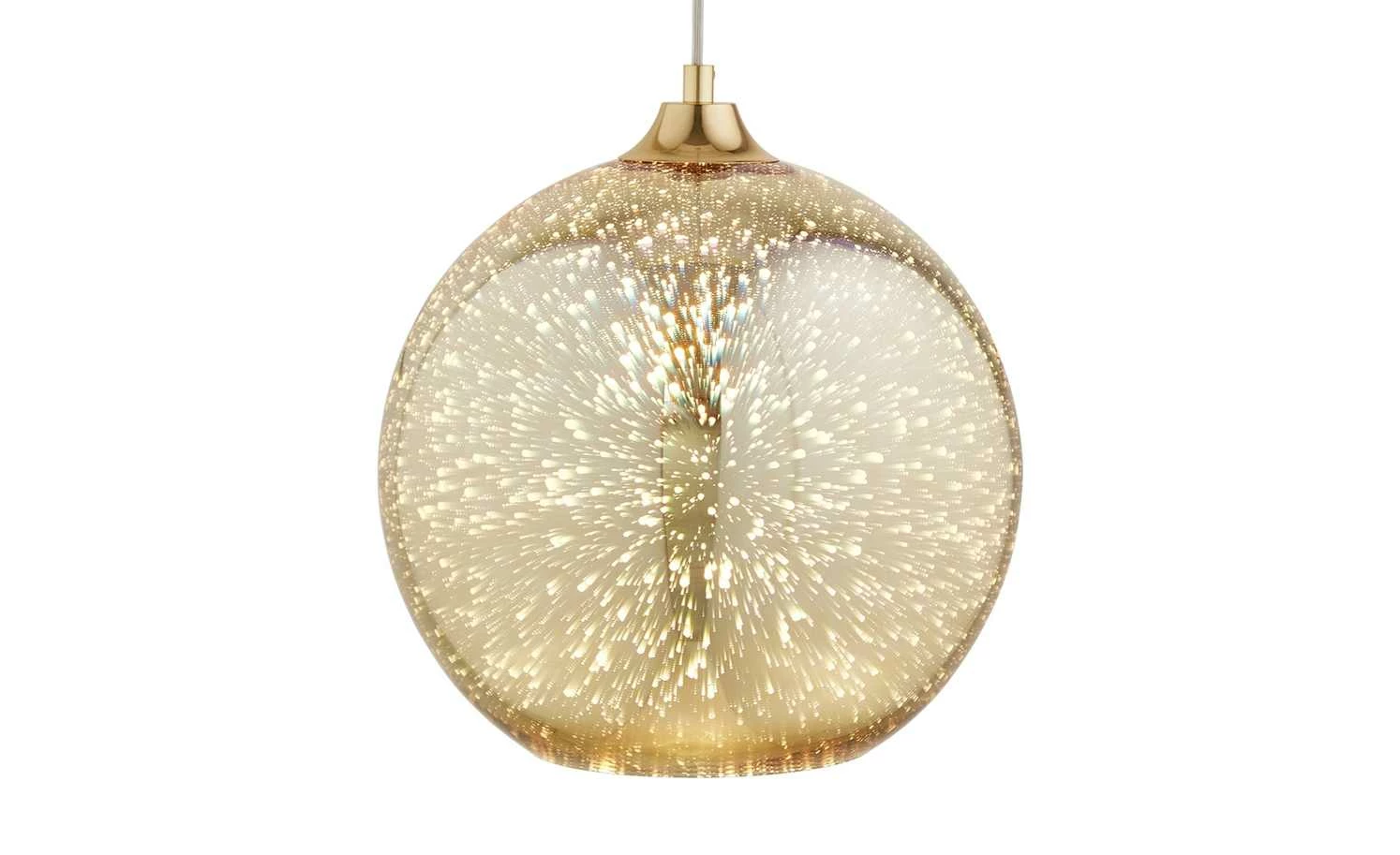 HOME STORY Pendelleuchte, 1-flammig goldfarben – Bild 4