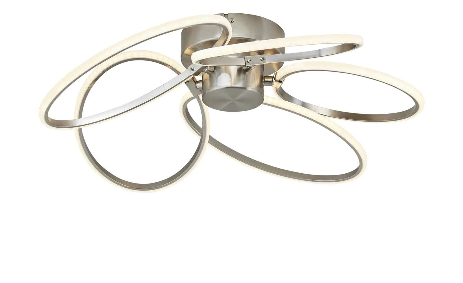 Paul Sommerkamp Leuchten LED-Deckenleuchte, 5-flammig nickel matt – Bild 5