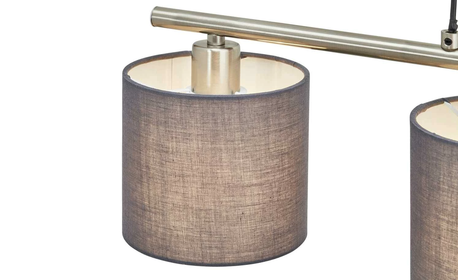 Trio Pendelleuchte, 4-flammig, Stoffschirm – Bild 4