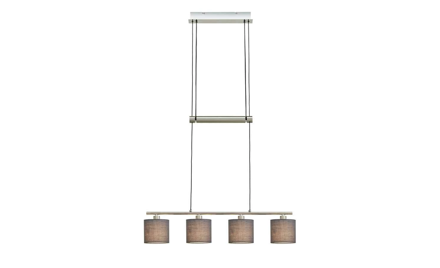 Trio Pendelleuchte, 4-flammig, Stoffschirm – Bild 10