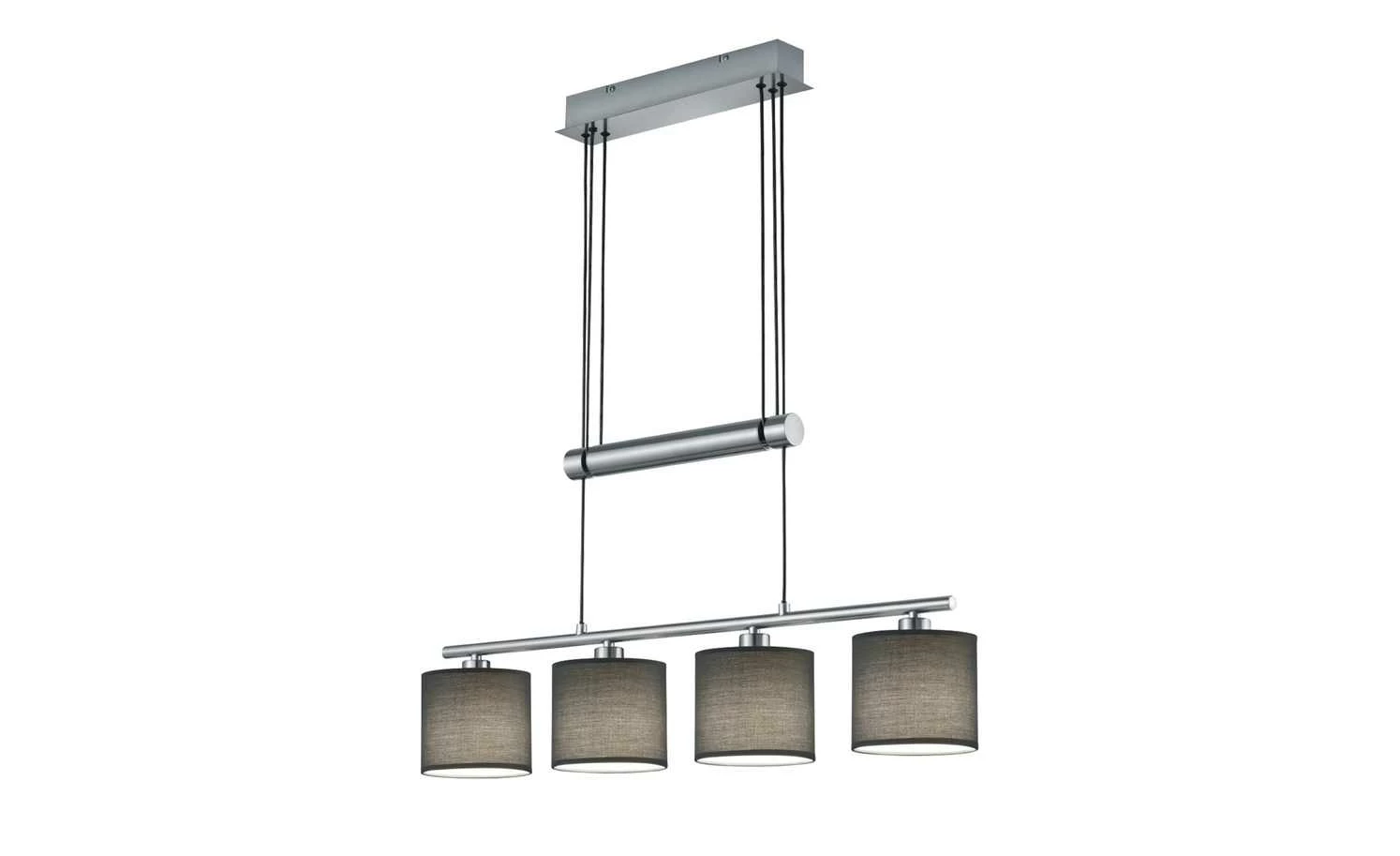 Trio Pendelleuchte, 4-flammig, Stoffschirm – Bild 11