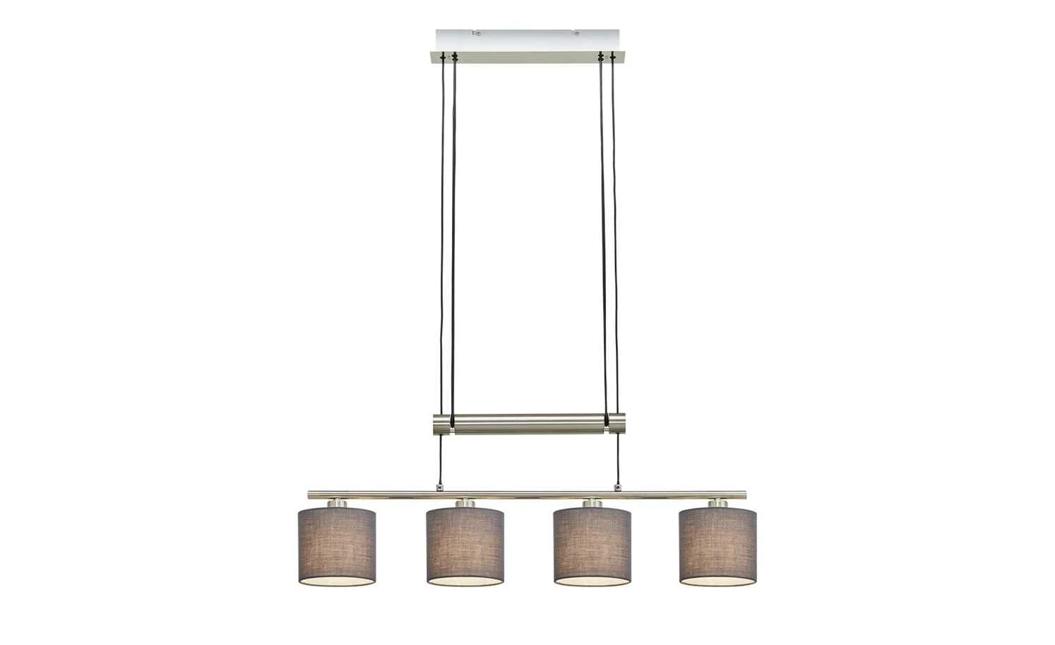 Trio Pendelleuchte, 4-flammig, Stoffschirm – Bild 6