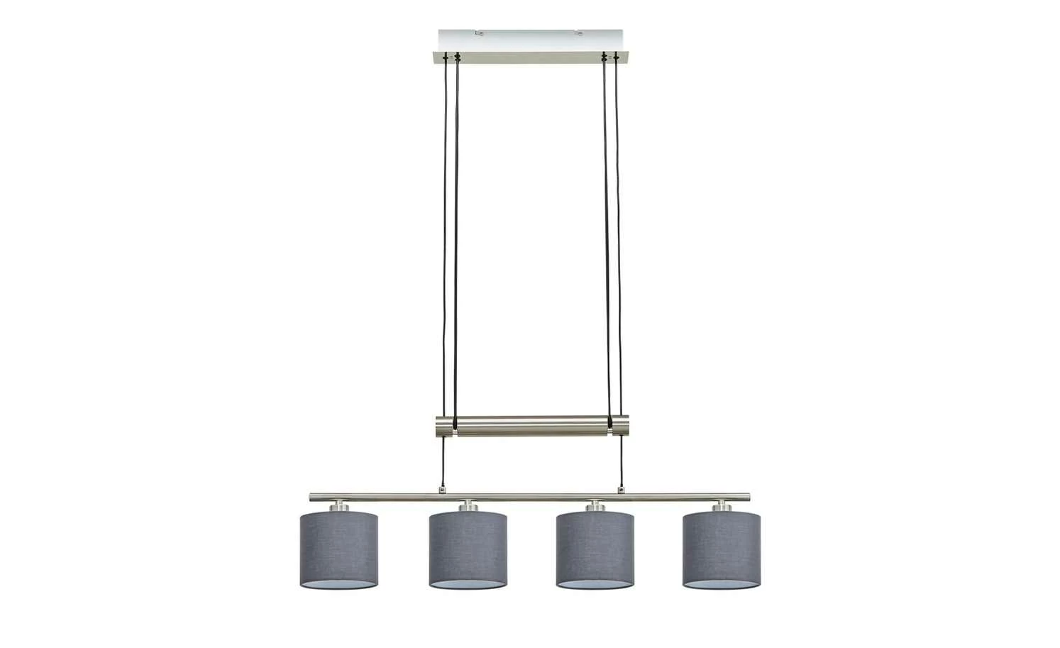 Trio Pendelleuchte, 4-flammig, Stoffschirm – Bild 7