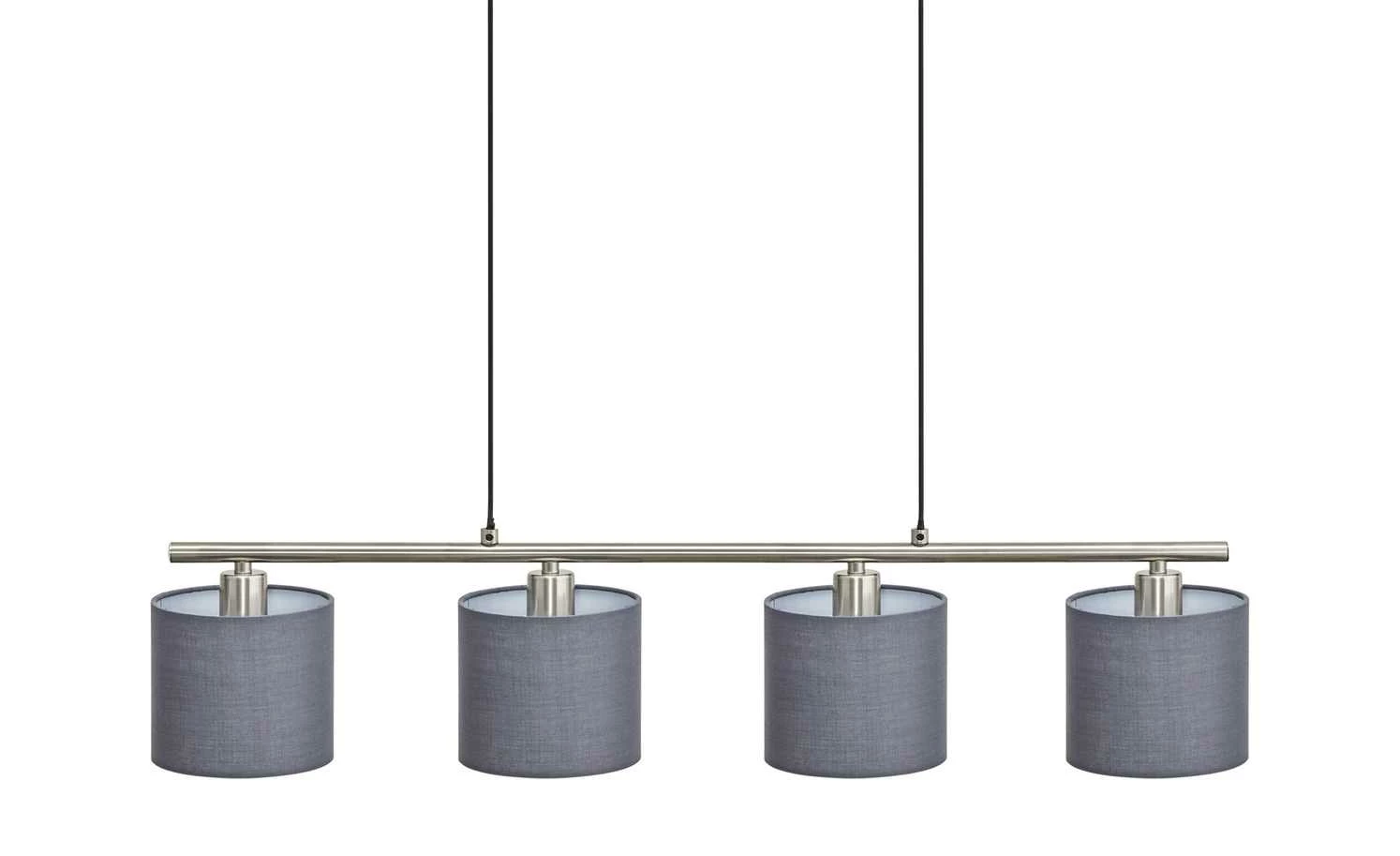 Trio Pendelleuchte, 4-flammig, Stoffschirm – Bild 3