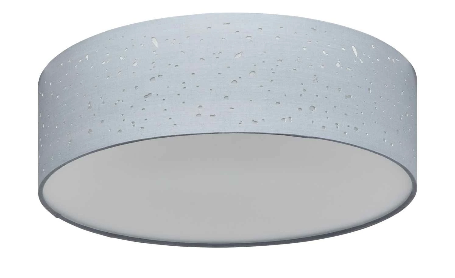 Fischer-Honsel Deckenleuchte, 3-flammig, Grau mit Dekor – Bild 4