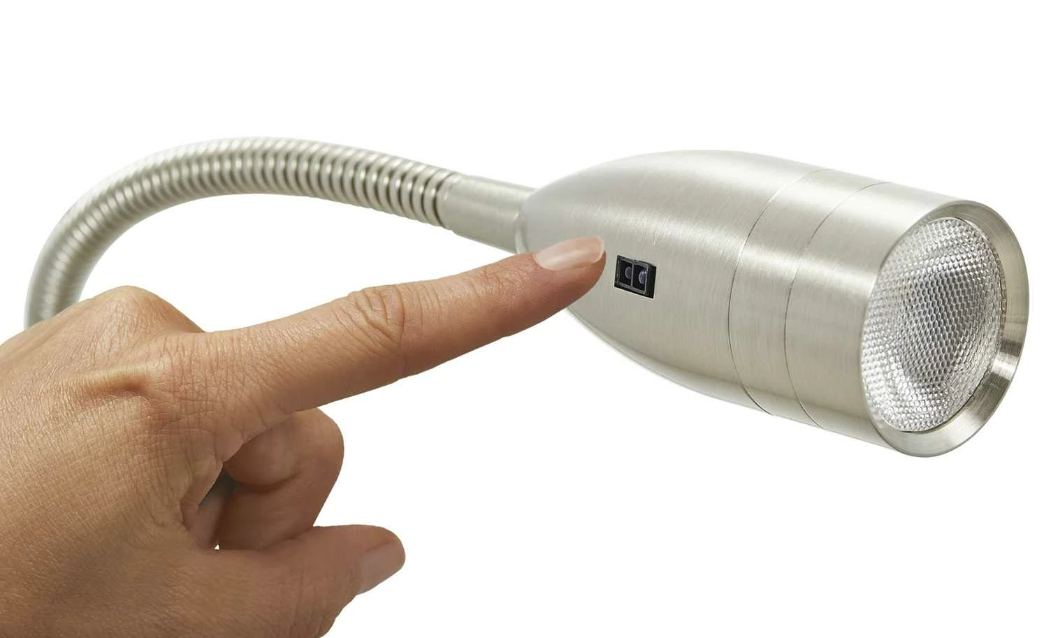 Fischer-Honsel LED-Wandleuchte, 1-flammig, Nickel matt – Bild 4