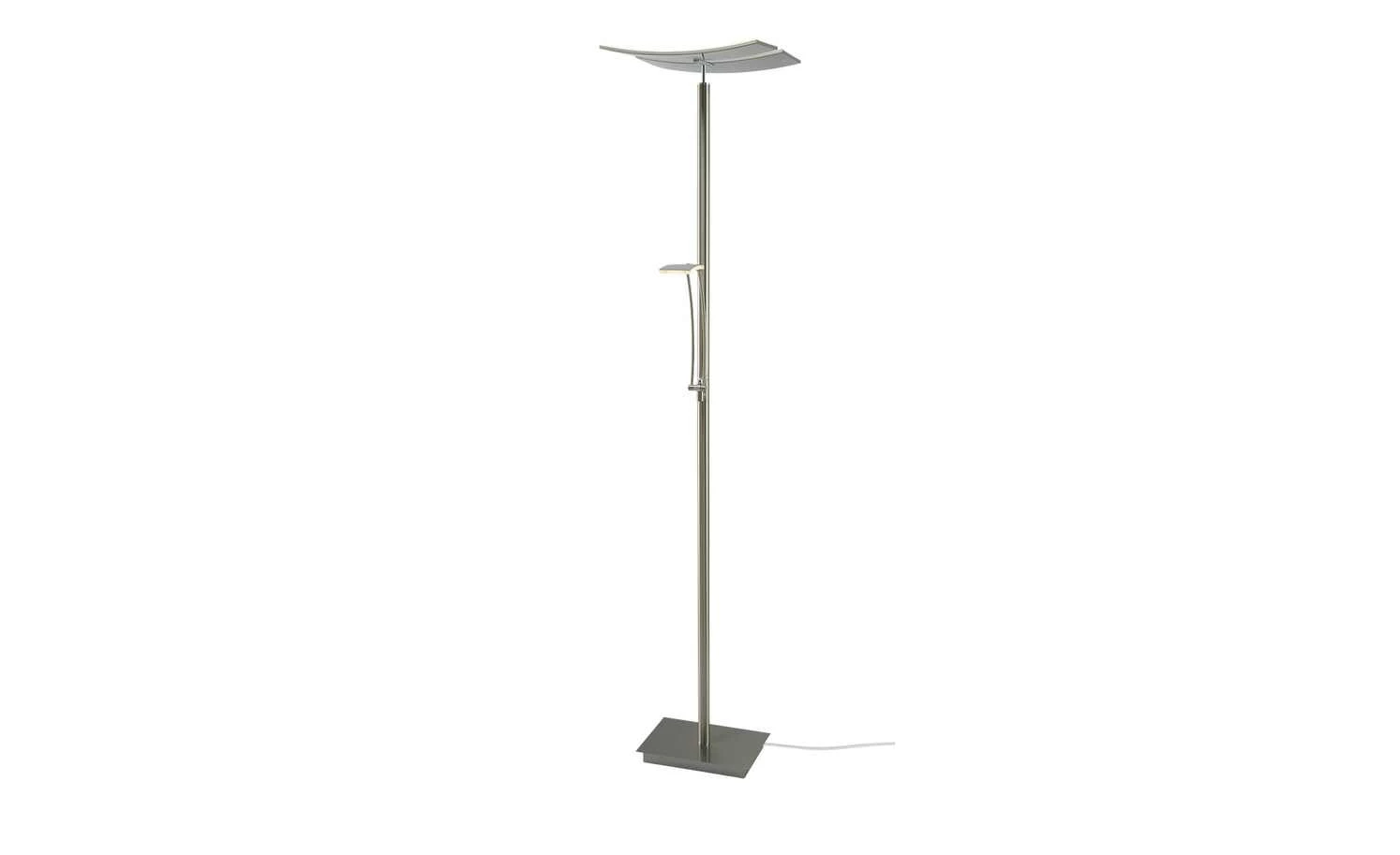 B-Leuchten LED-Deckenfluter, 2-flammig, Nickel-matt, Kopf verstellbar – Bild 5