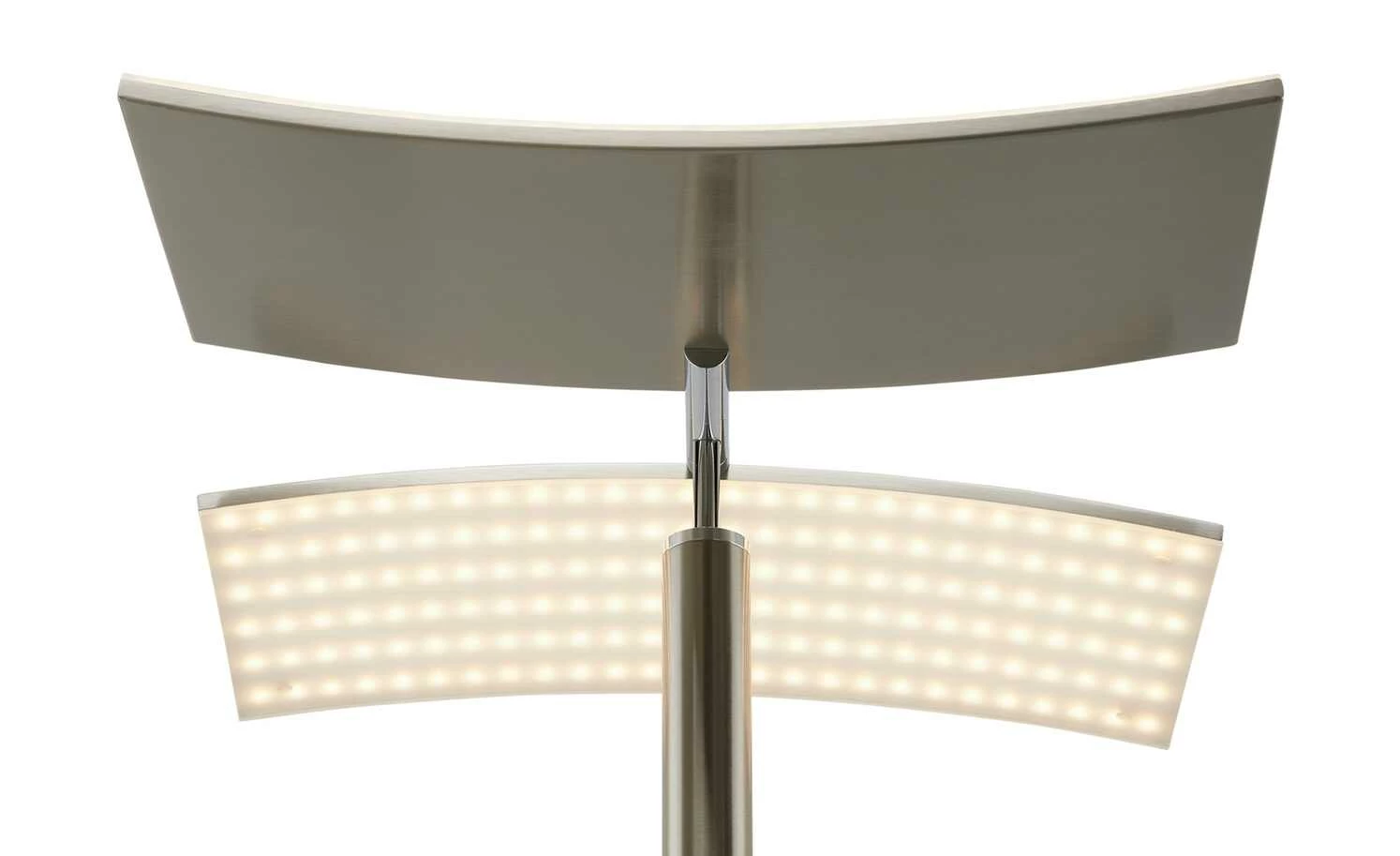 B-Leuchten LED-Deckenfluter, 2-flammig, Nickel-matt, Kopf verstellbar – Bild 9