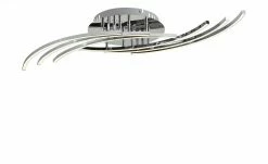 Meisterleuchten LED-Deckenleuchte, chrom, 6-flammig