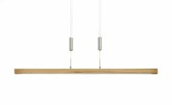 HOME STORY LED-Pendelleuchte, Holz