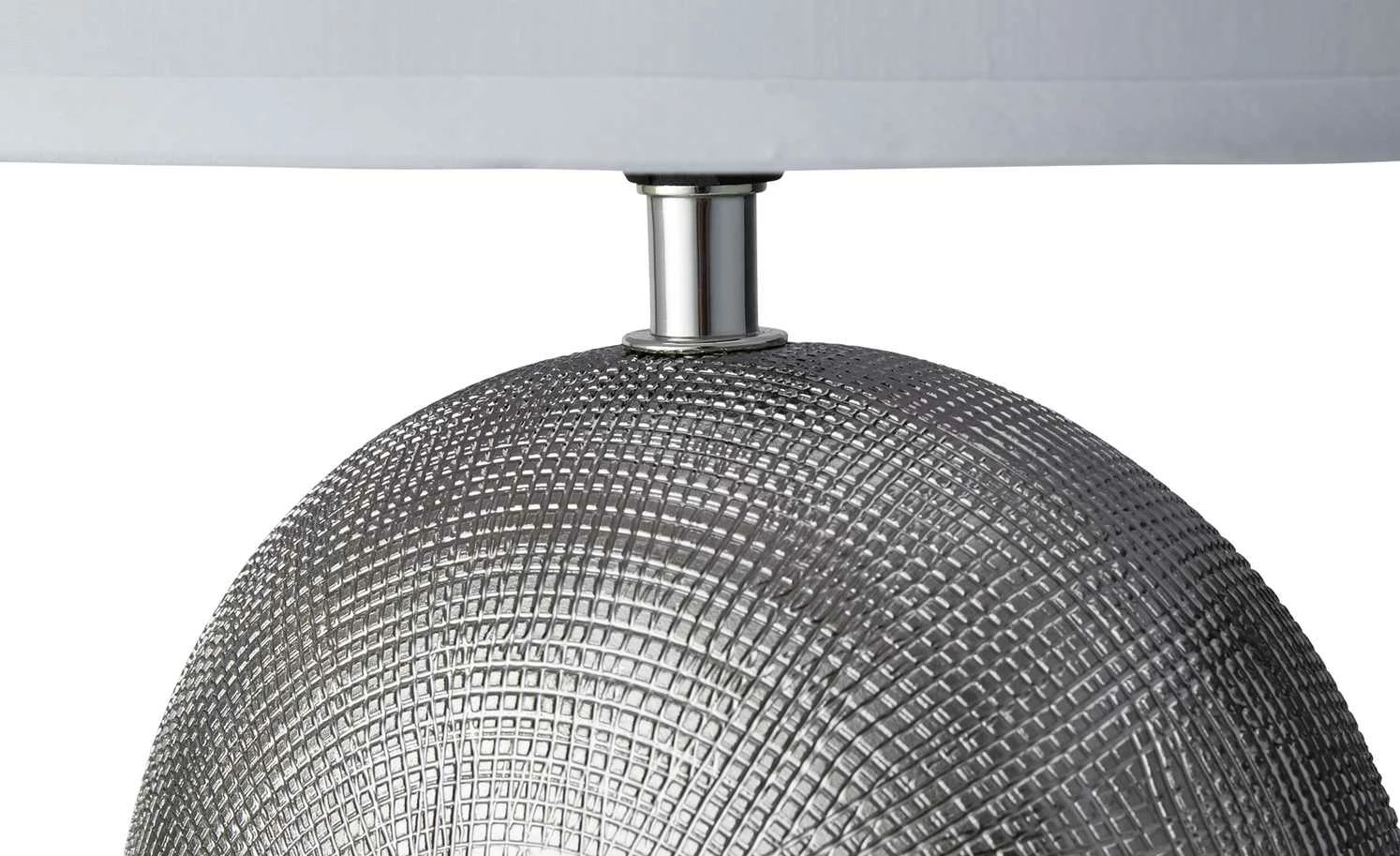 KHG Tischleuchte, Stoffschirm oval – Bild 3