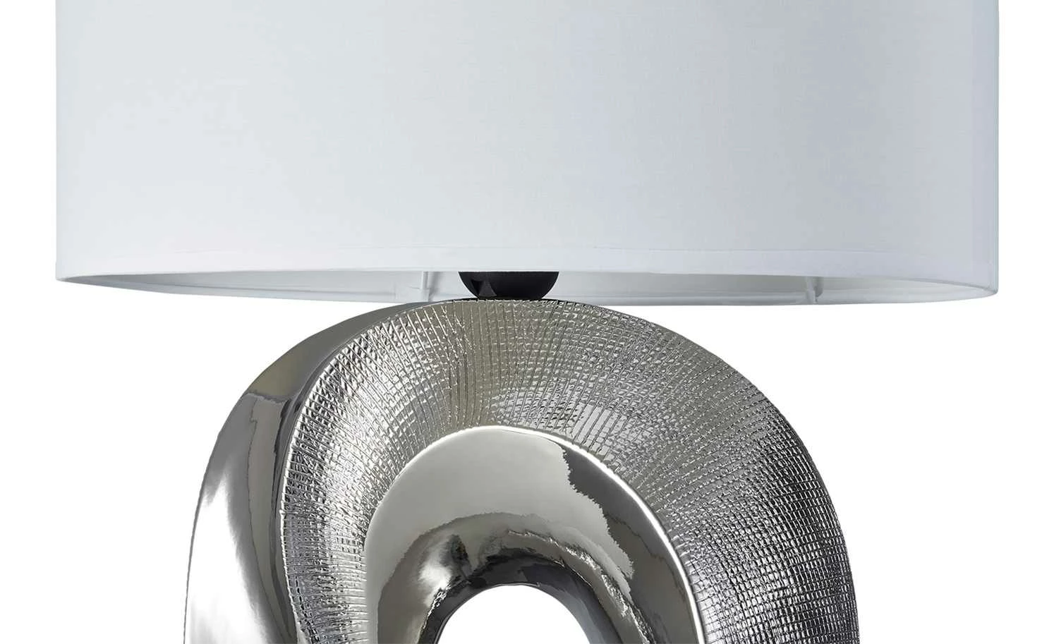 KHG Tischleuchte, Stoffschirm oval – Bild 3