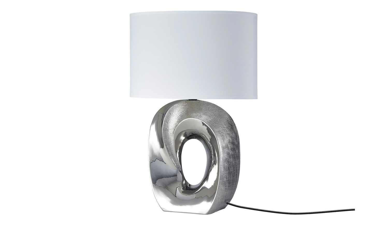 KHG Tischleuchte, Stoffschirm oval – Bild 4