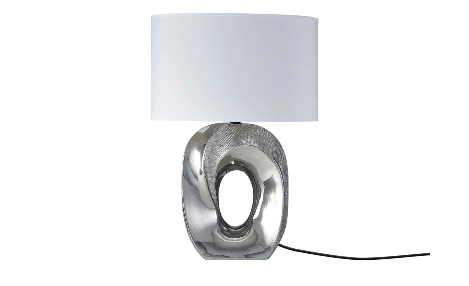 KHG Tischleuchte, Stoffschirm oval – Bild 5