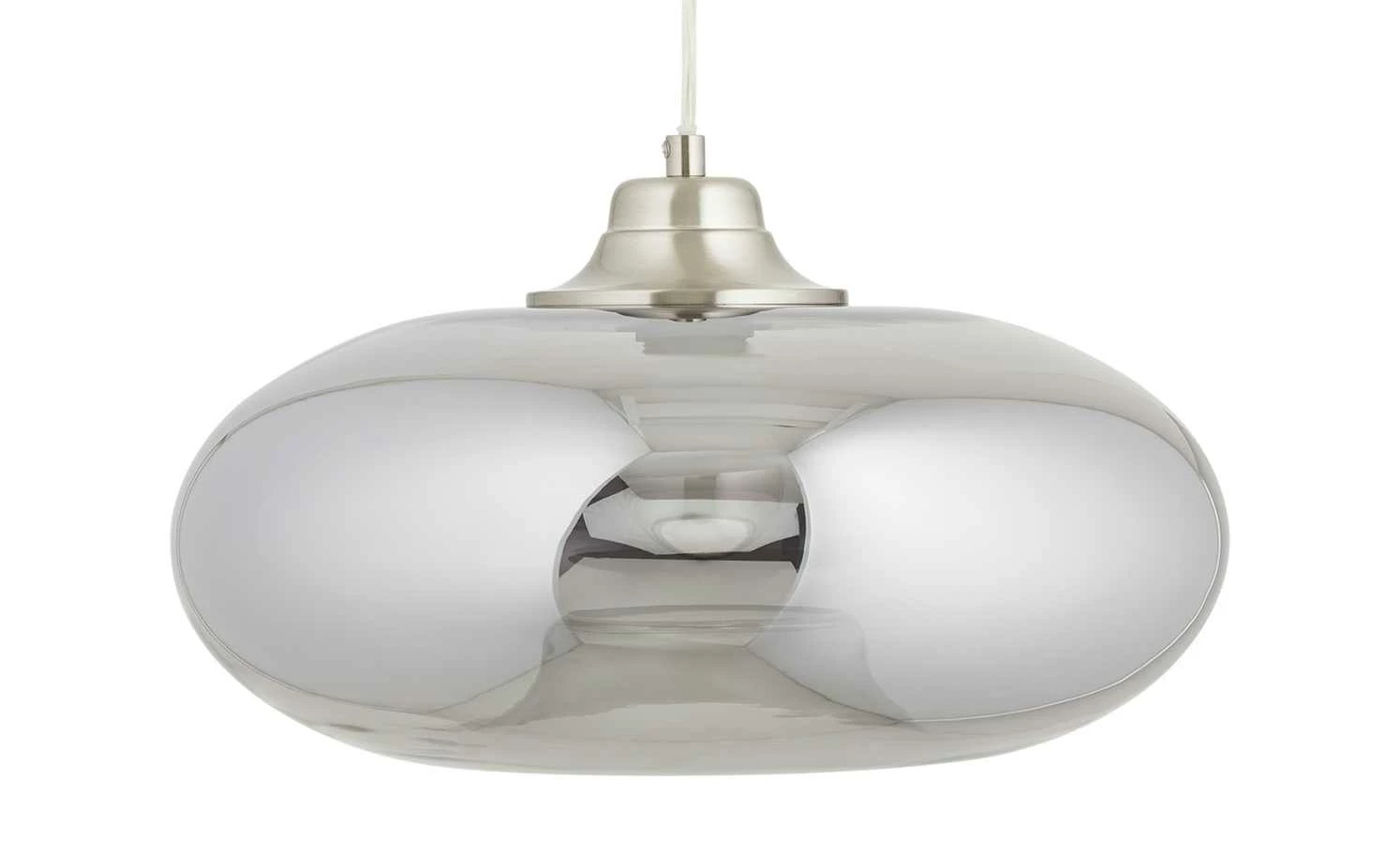 Glaspendelleuchte, 1-flammig