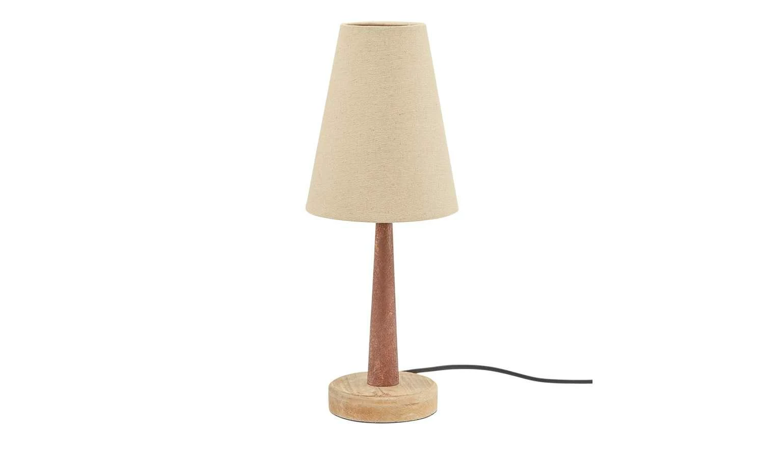 Tischleuchte, 1-flammig, rostfarben – Bild 2