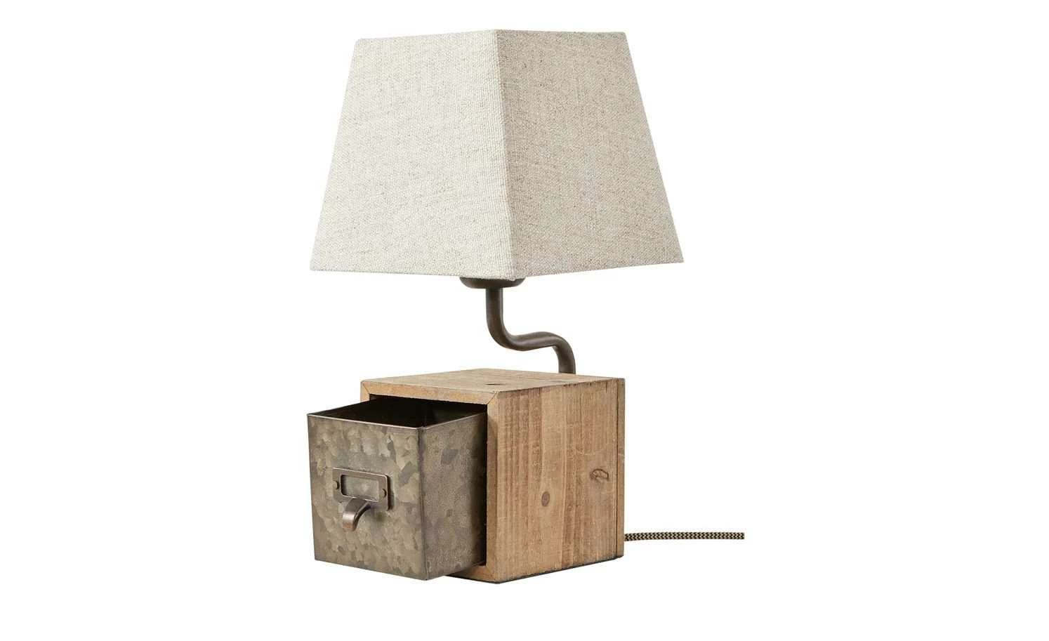 Tischleuchte, 1-flammig, `Box´ – Bild 3