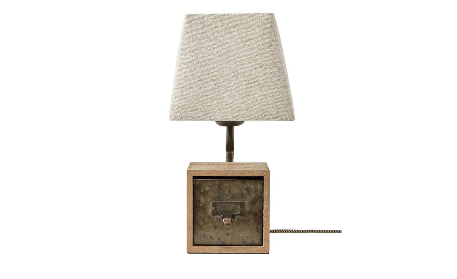 Tischleuchte, 1-flammig, `Box´ – Bild 4