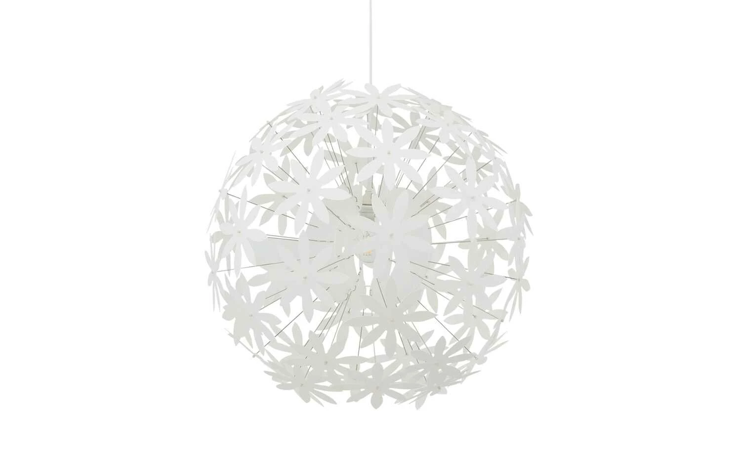 Pendelleuchte, 1-flammig, weiß – Bild 2